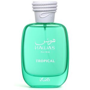Rasasi Hawas Tropical Eau de Parfum Spray for Men, 3.4 oz / 100 ml - NEW
